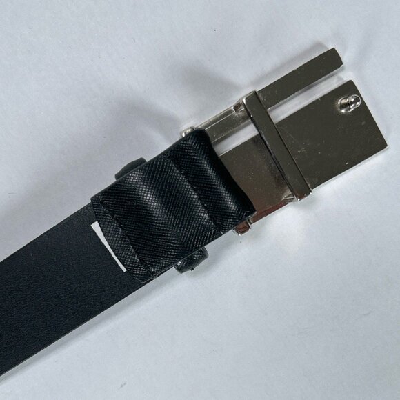 Leather Belt Men's Metal Pin Buckle - Picture 8 of 10